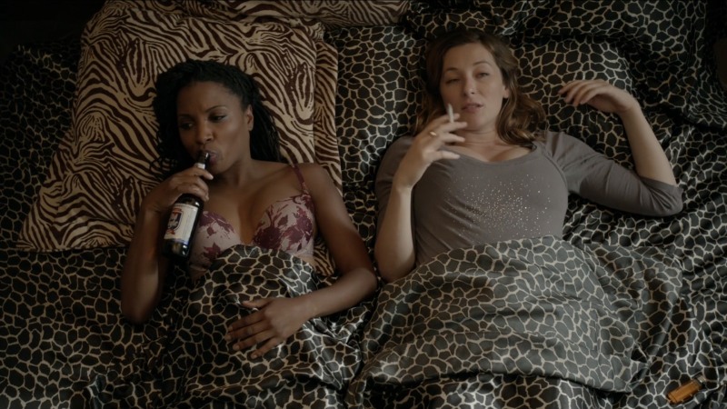 Emmy Rossum and Emma Kenney