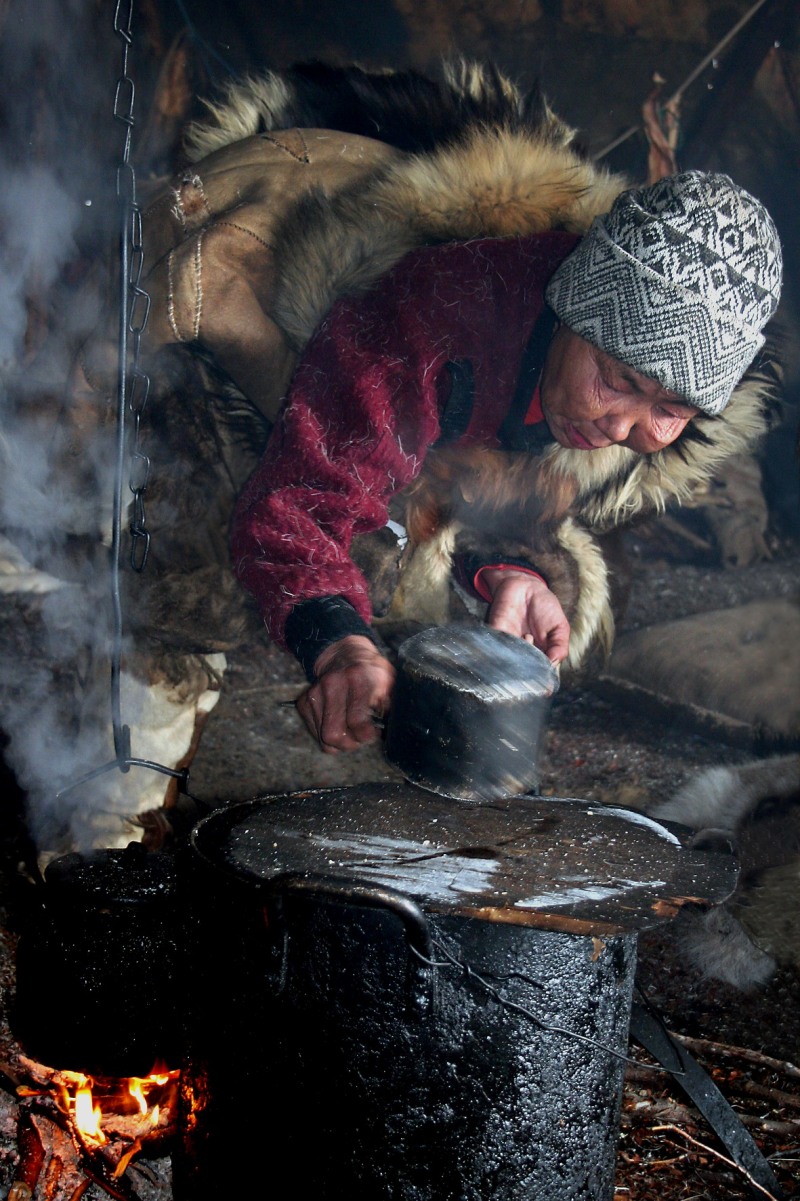 Beautiful Chukchi girls nude