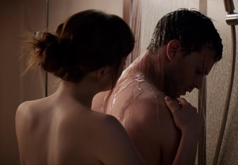 Dakota Johnson 50 shades bed scenes