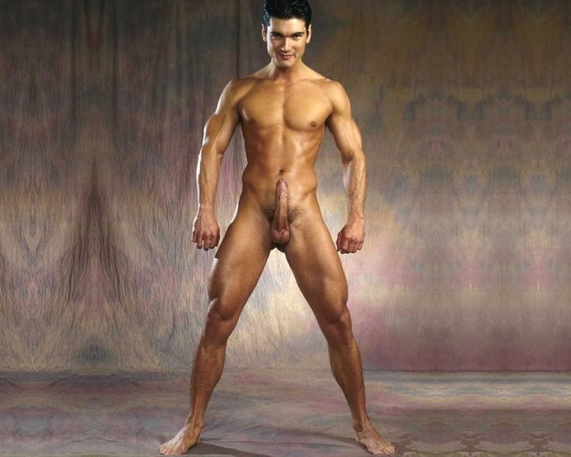 Beautiful naked guys on the beach