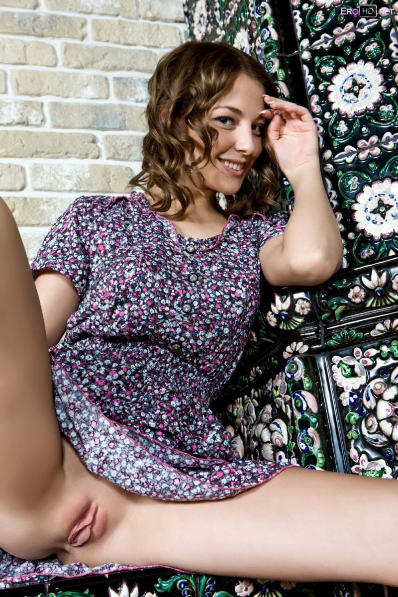 Labia lips from under skirts