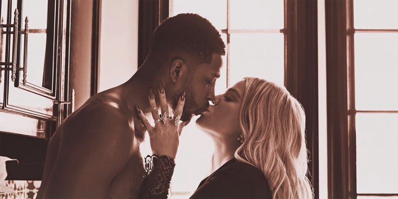 Tristan Thompson and Chloe Kardashian