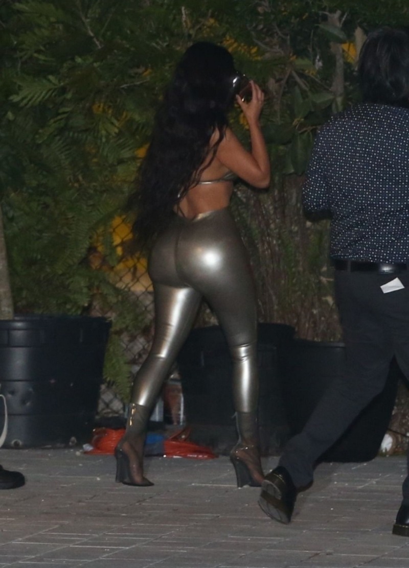 Chloe Kardashian in a swimsuit