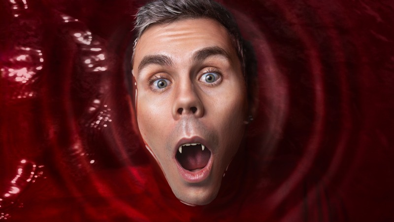 Drawings on shopper space hole