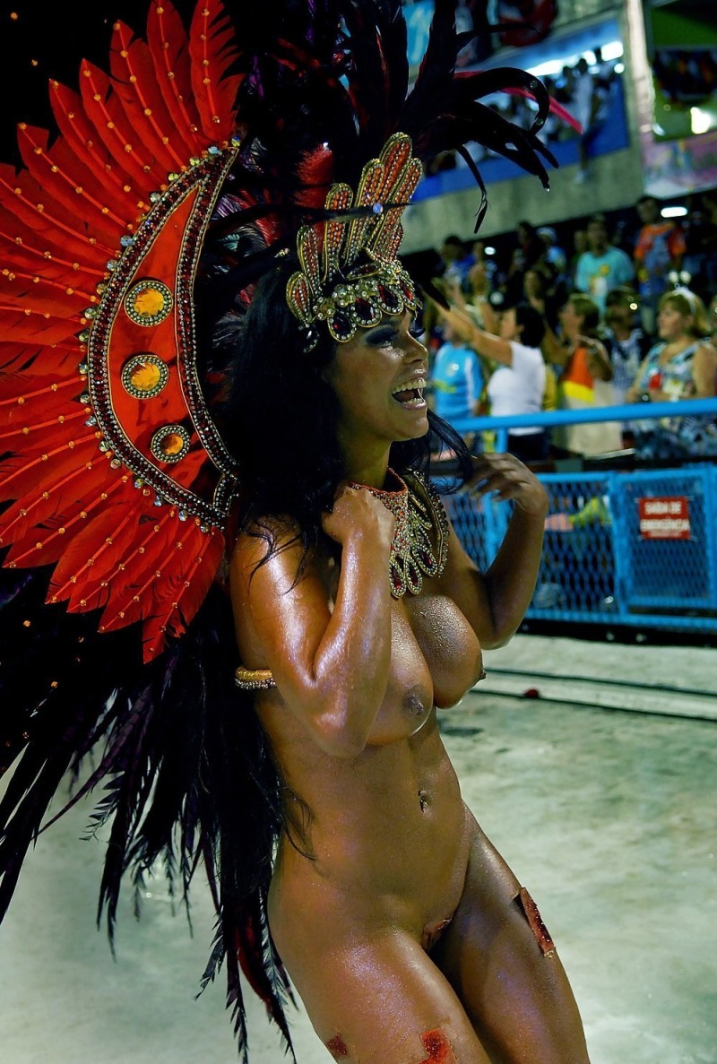 Carnival in rio de janeiro tits