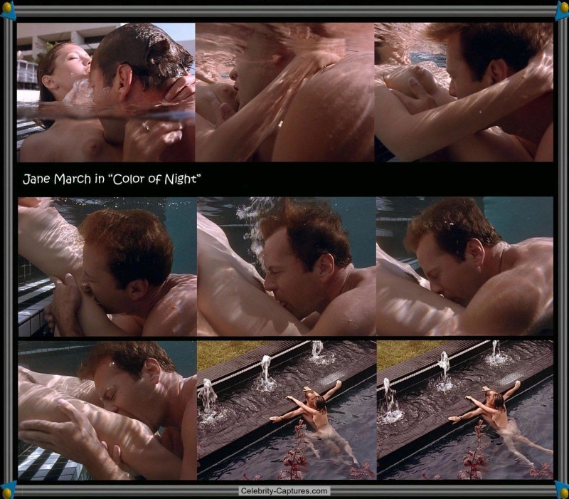 Jane march naked film color of the night 1994