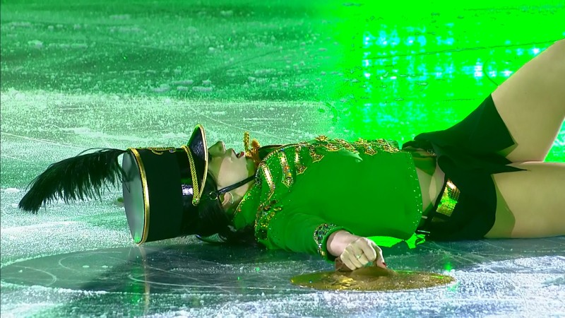 Girls on the background of the carpet