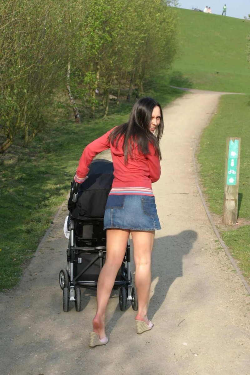 Topless in the country