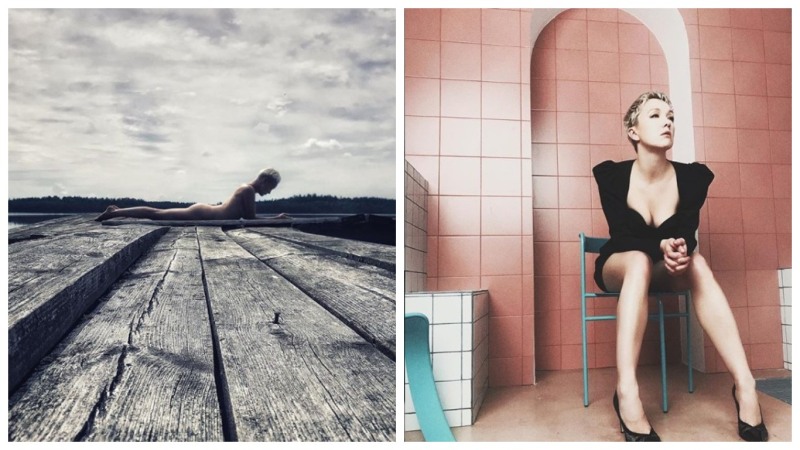 Naked Daria Moroz in the series "Casters"