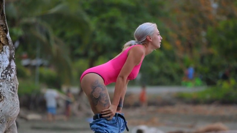 Regina Todorenko Clip in fog