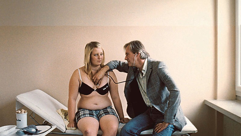 Naked women incest in the kitchen