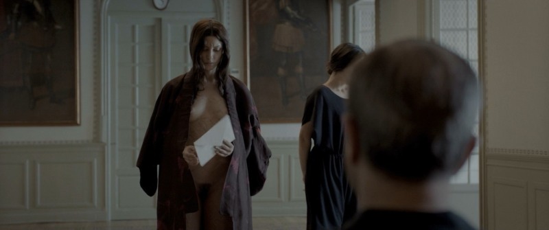 Slender Barbara with beautiful tits