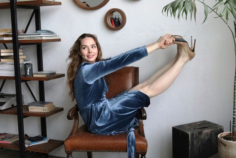 Elena Lyadova Geographer Globe drank