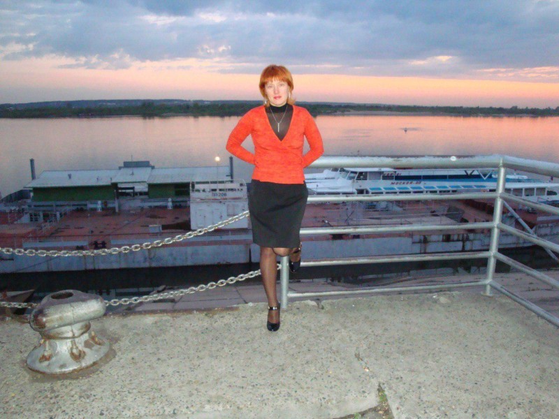 Olya Seryabkina in the film The best day