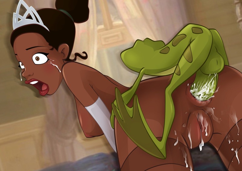 Princess Tiana and Prince. Navin. Porno