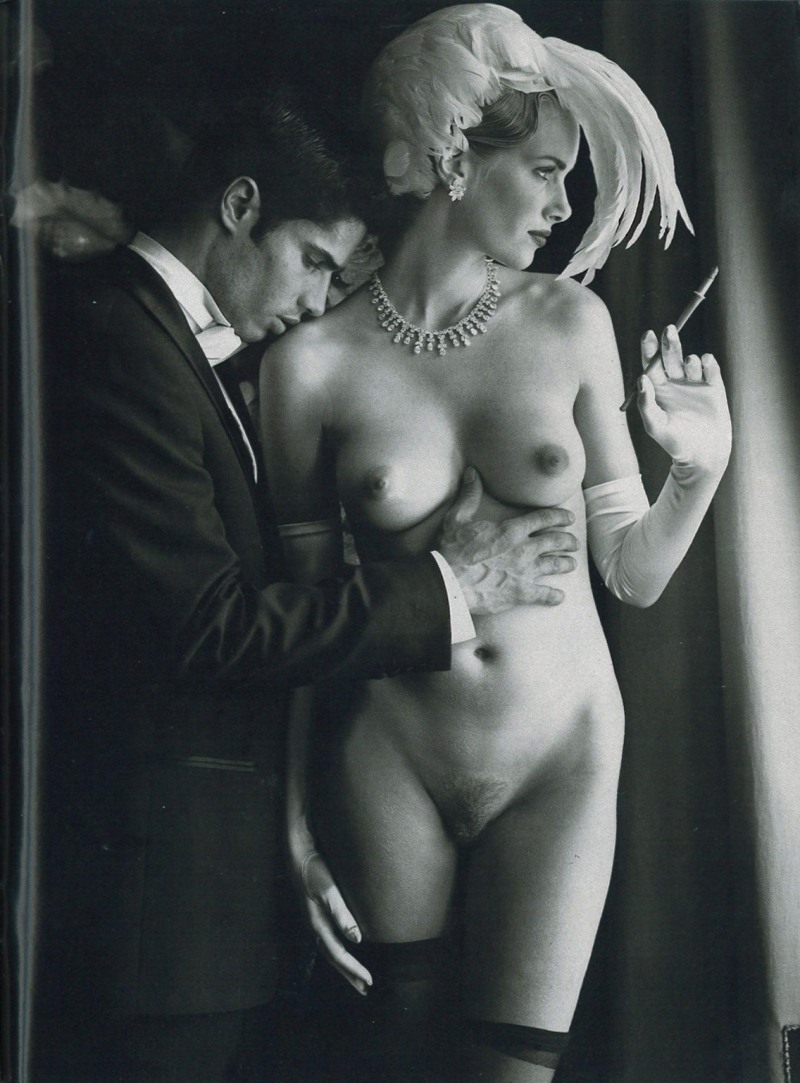 Naked men and women retro