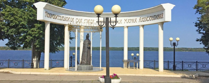 The village of Novinskoye Mariinsky Posad