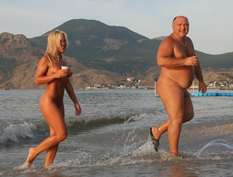 Koktebel nudist beach nude