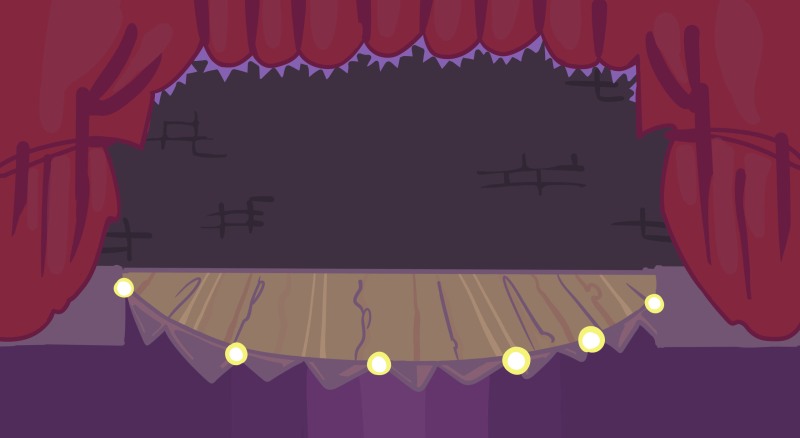 Broken heart knife in the heart