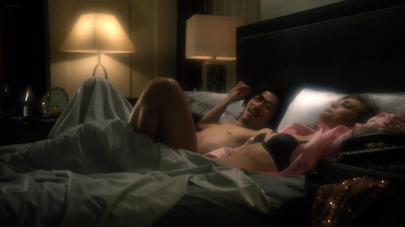 Melissa Roxburgh is naked