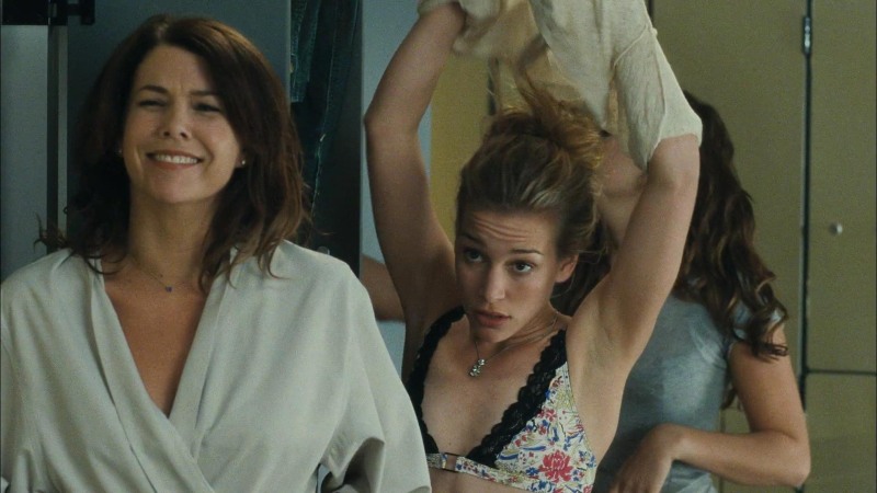 Lauren Graham in Lower underwear bed scenes