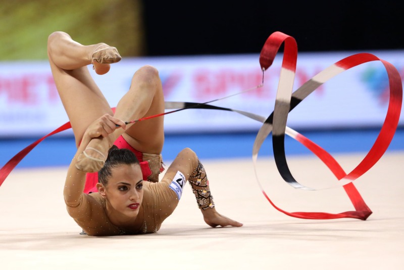 Dina Averina and Alina Kabaeva