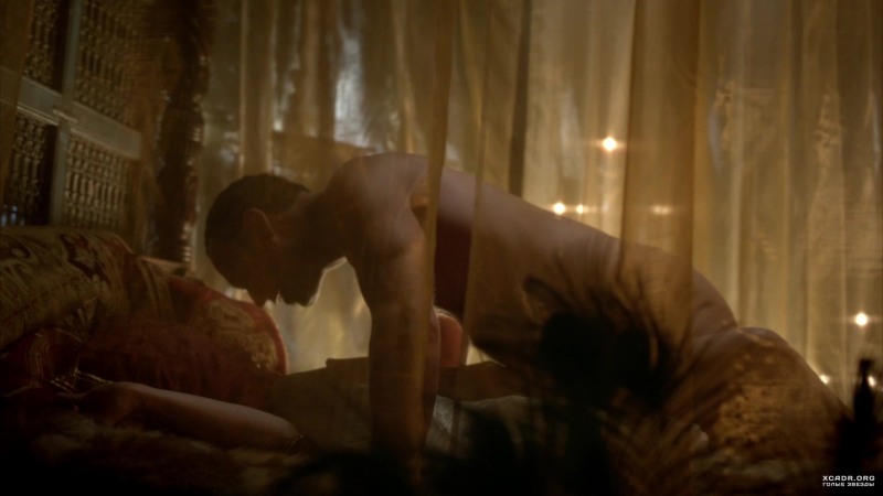 Naked Angelina Jolie spreads her legs