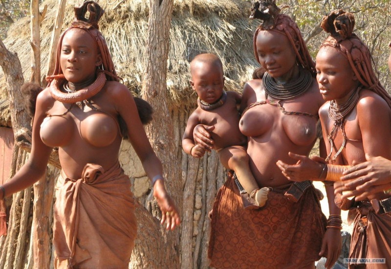 Naked women of wild tribes