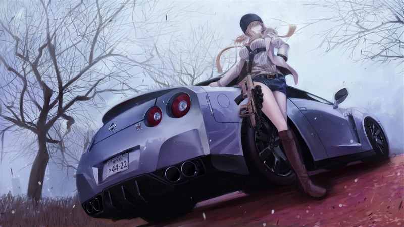 Nissan GTR R35 Anime