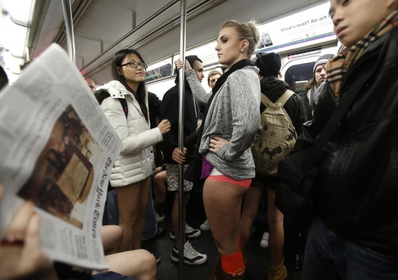 International promotion No Pants Subway Ride
