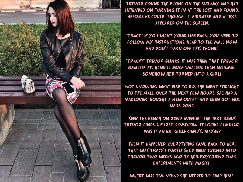 Strange girls in the subway