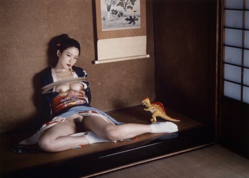 Naked Asian striptease