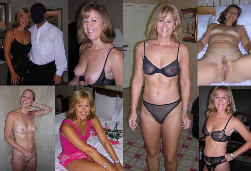Mature wives dressed and stripped