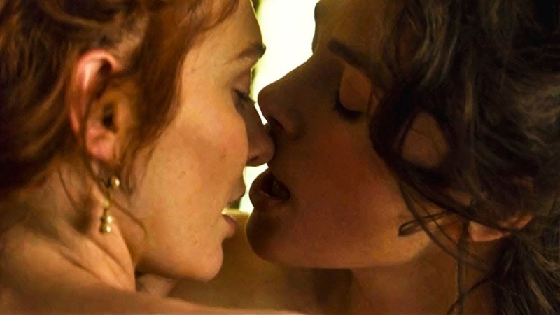 Kira Knightley kiss