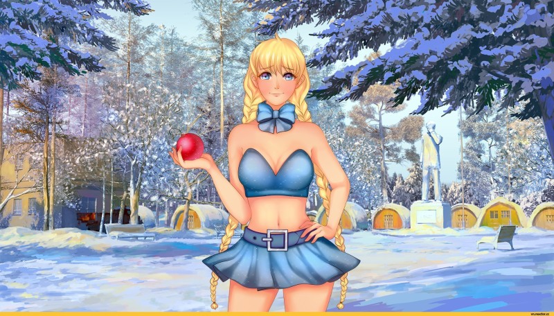 Anna Chapman in a swimsuit 2020