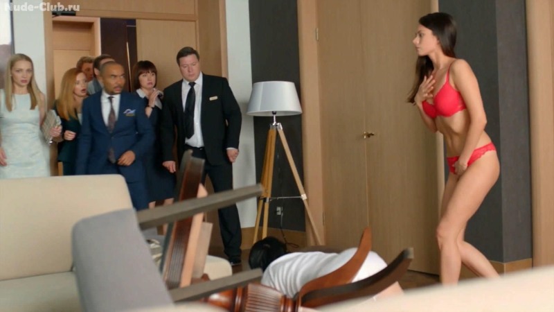 Diana Pozharskaya in underwear Hotel Eleon