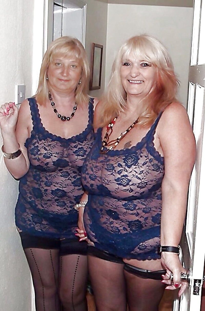 Grandmothers in erotic swimsuits