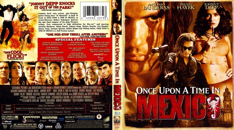 Once in Mexico Cover DVD