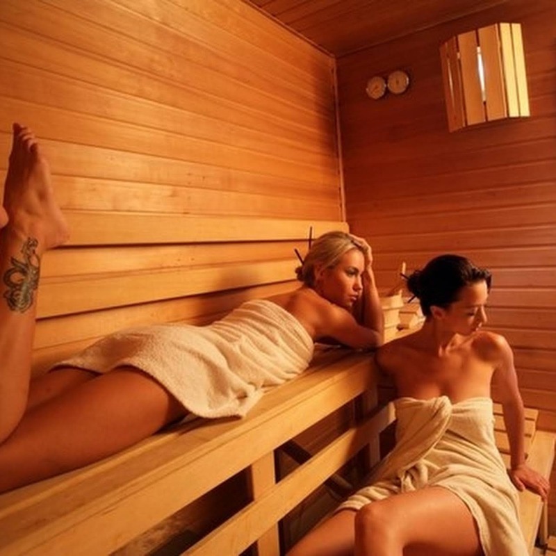 For the sauna