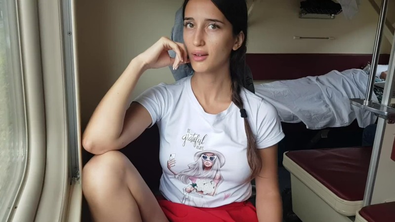 Caught a girl on a train