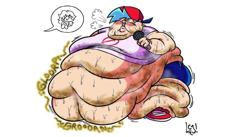 Pink Gai in the bathroom