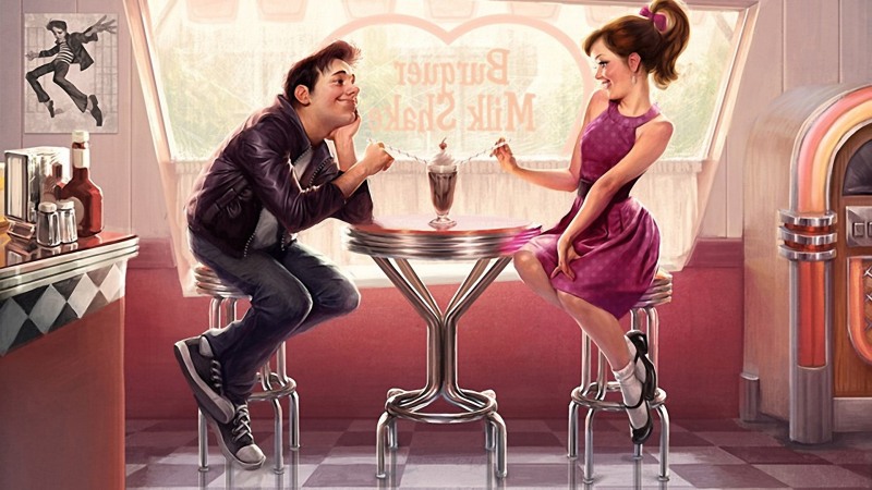 Meeting of men and women