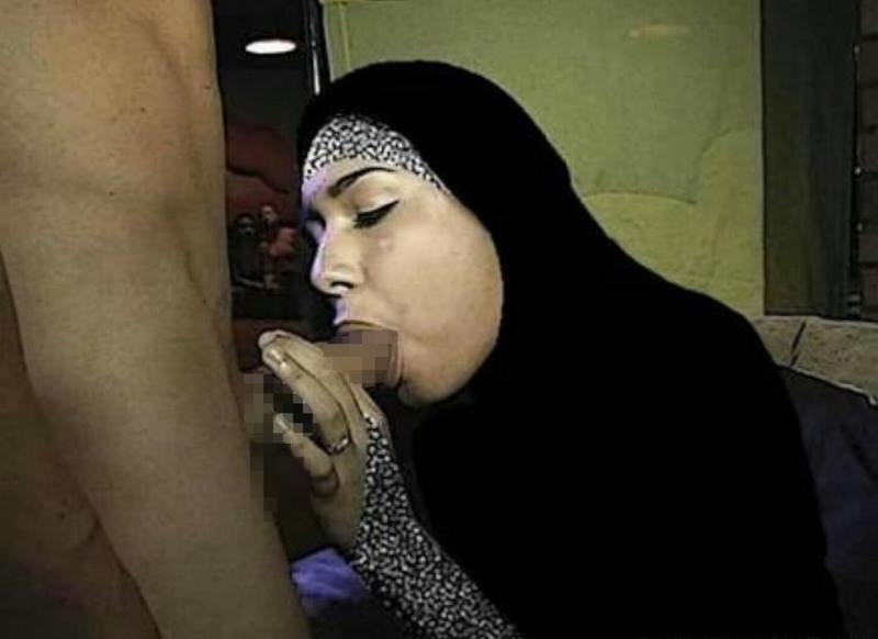 Muslims in a hijab anal