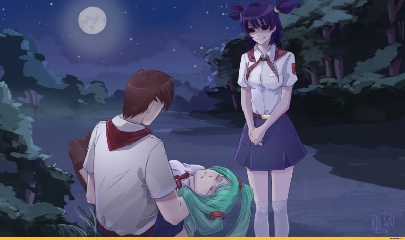 Girls from games New Year