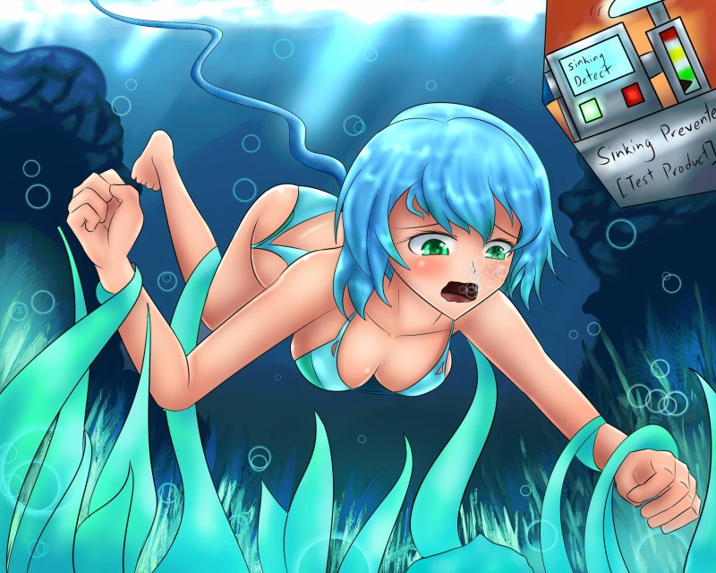 Miku Hatsune Belly Inflation