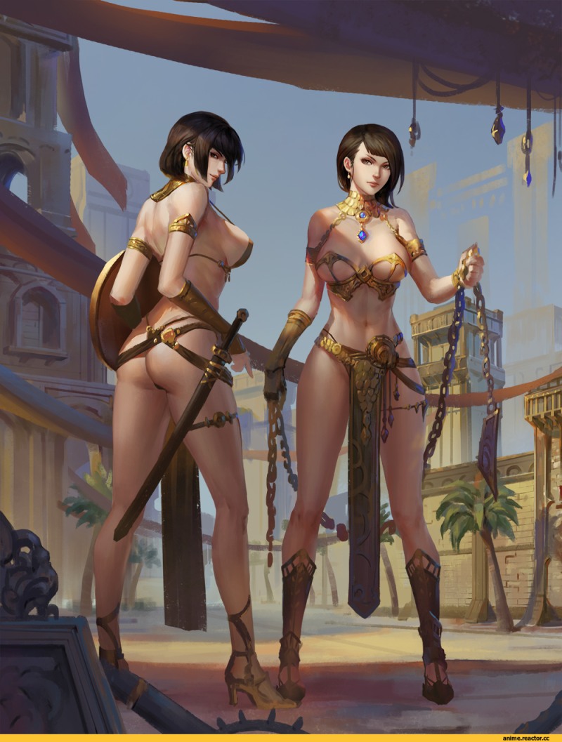 Amazons of the warrior Hentai
