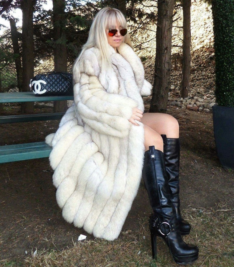 Fetish fur in fur skins