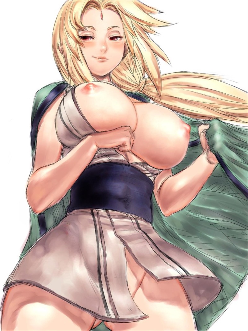 Naked Tsunade from Naruto