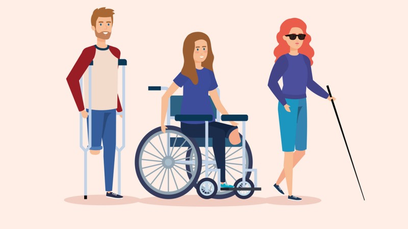 Employment of disabled people