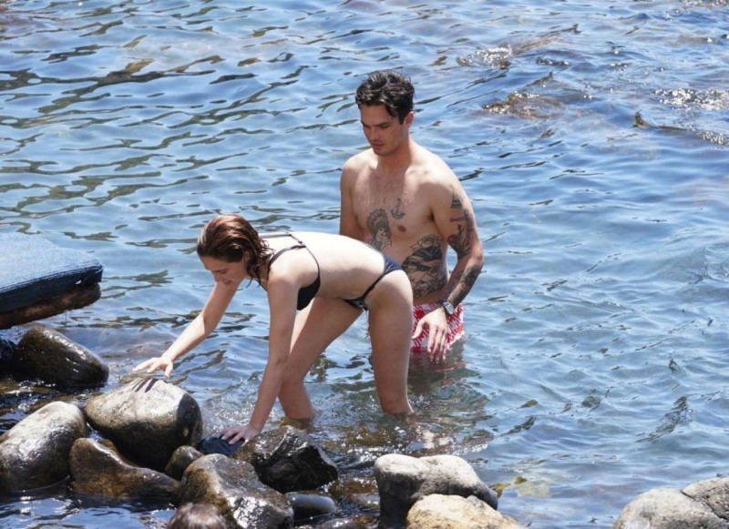 Zoey deutch in a swimsuit